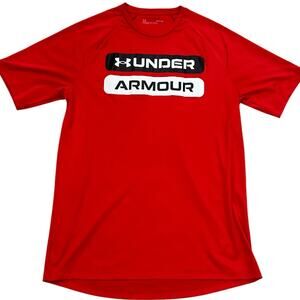 UNDER ARMOUR Men's Performance Chest Logo Top Small